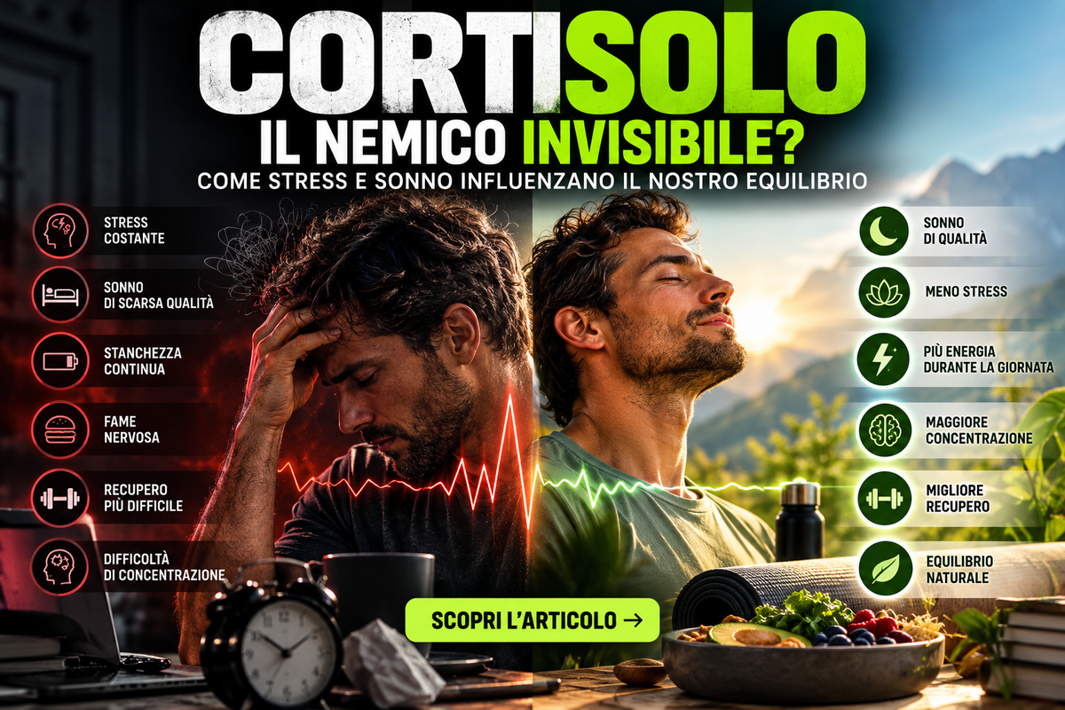 CORTISOLO: IL NEMICO INVISIBILE? STRESS, SONNO E COME RITROVARE L’EQUILIBRIO