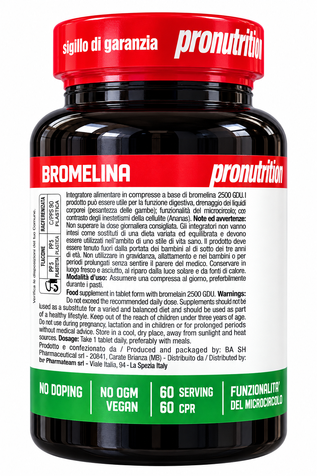 PRONUTRITION BROMELINA 1000 – 60 COMPRESSE