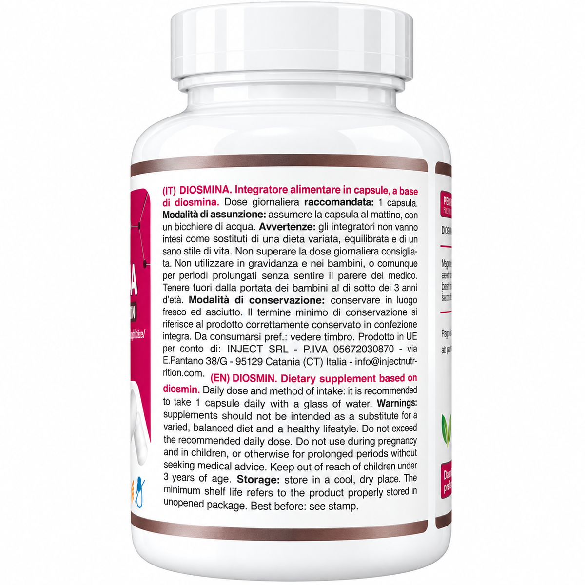 DIOSMINA DA CITRUS AURANTIUM – 500 MG | 60 CAPSULE