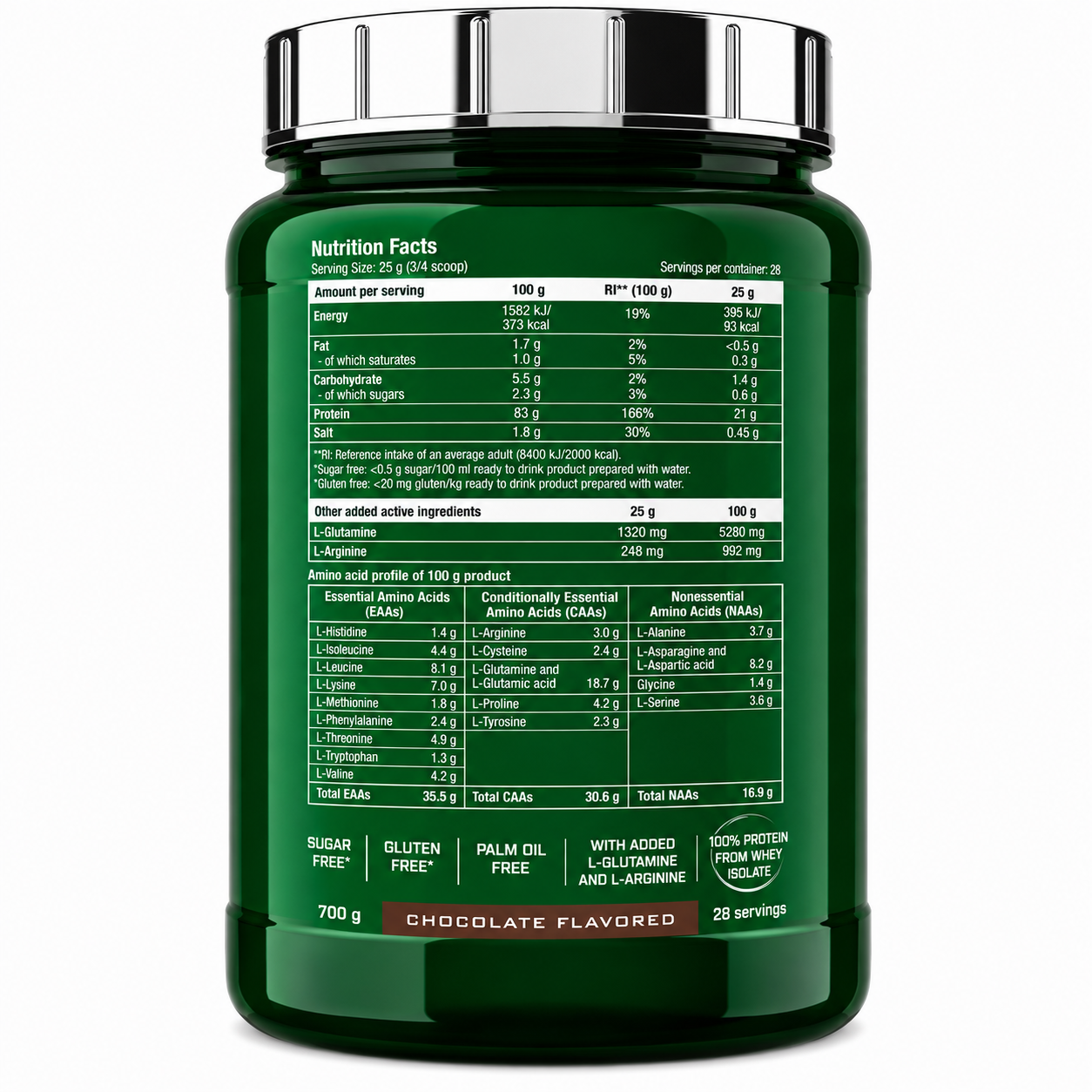 SCITEC NUTRITION  100% WHEY ISOLATE – 700 g