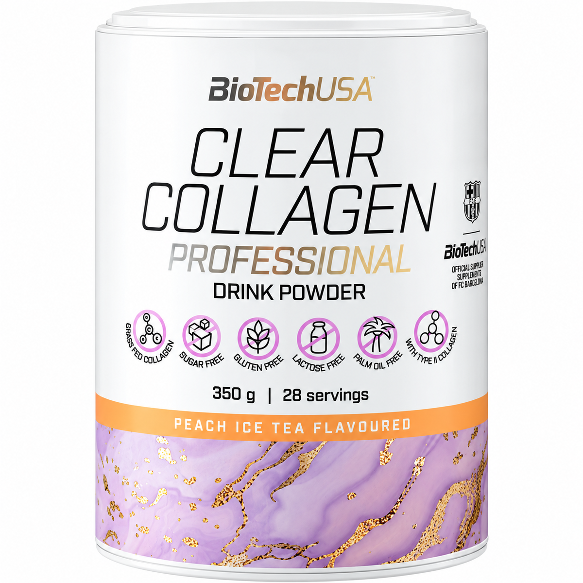 CLEAR COLLAGEN PROFESSIONAL BIOTECH USA – PEACH ICE TEA | 350 G