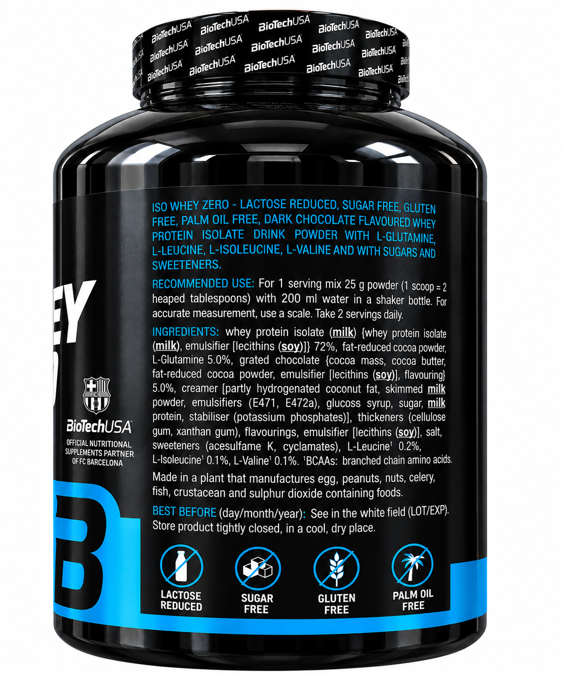 ISO WHEY ZERO  1816 G BIOTECHUSA