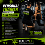 Personal Trainer- Pacchetto 5 sessioni