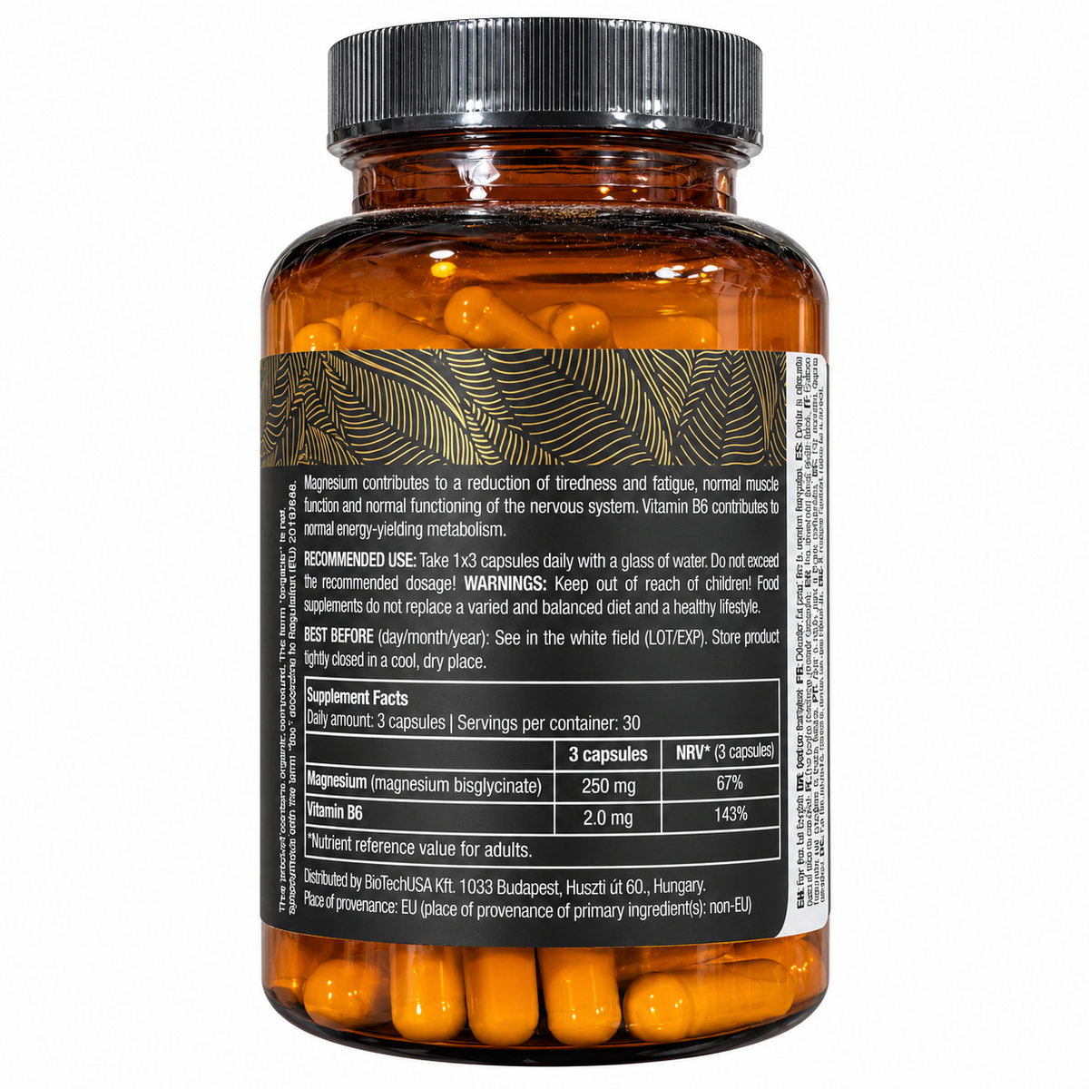 MAGNESIUM BISGLYCINATE 90 CAPSULE – BIOTECHUSA
