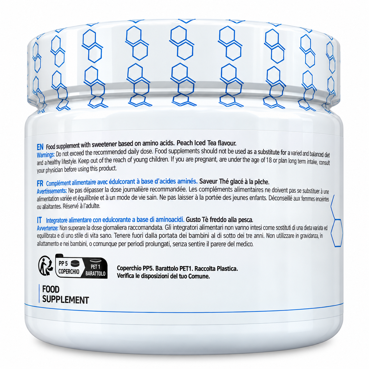 BCAA 8:1:1 PHARMA PURE – PEACH ICED TEA 300 G