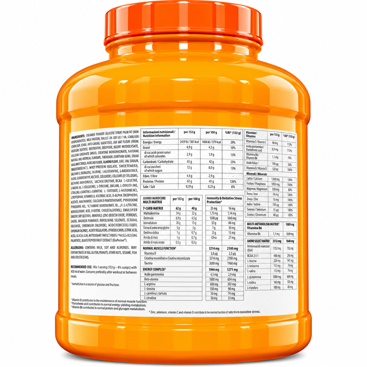 JUMBO HARDCORE 3060 G – SCITEC NUTRITION