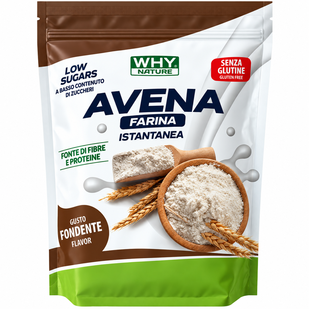 FARINA DI AVENA ISTANTANEA GUSTO FONDENTE 1 KG