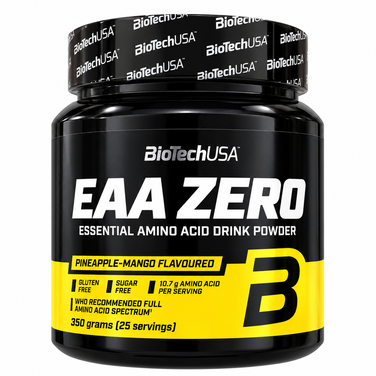EAA ZERO 350 G – AMINOACIDI ESSENZIALI CON L-GLUTAMMINA | BIOTECHUSA