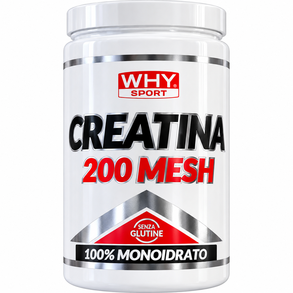 WHY SPORT CREATINA 200 MESH – 100% CREATINA MONOIDRATO MICRONIZZATA