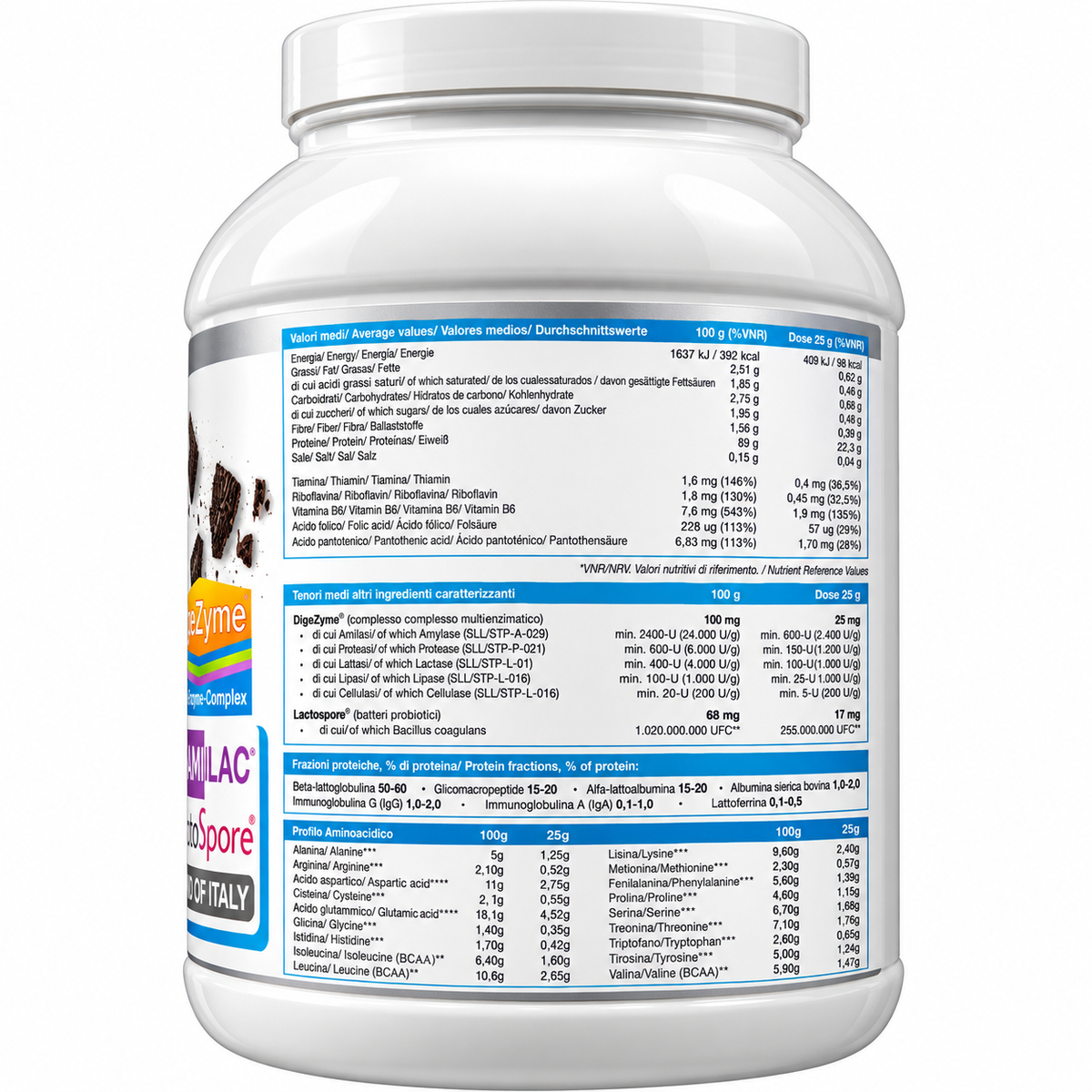 ISO WHEY ZERO STAMILAC™ NUTRICORE-5™ 800 G – INJECT NUTRITION