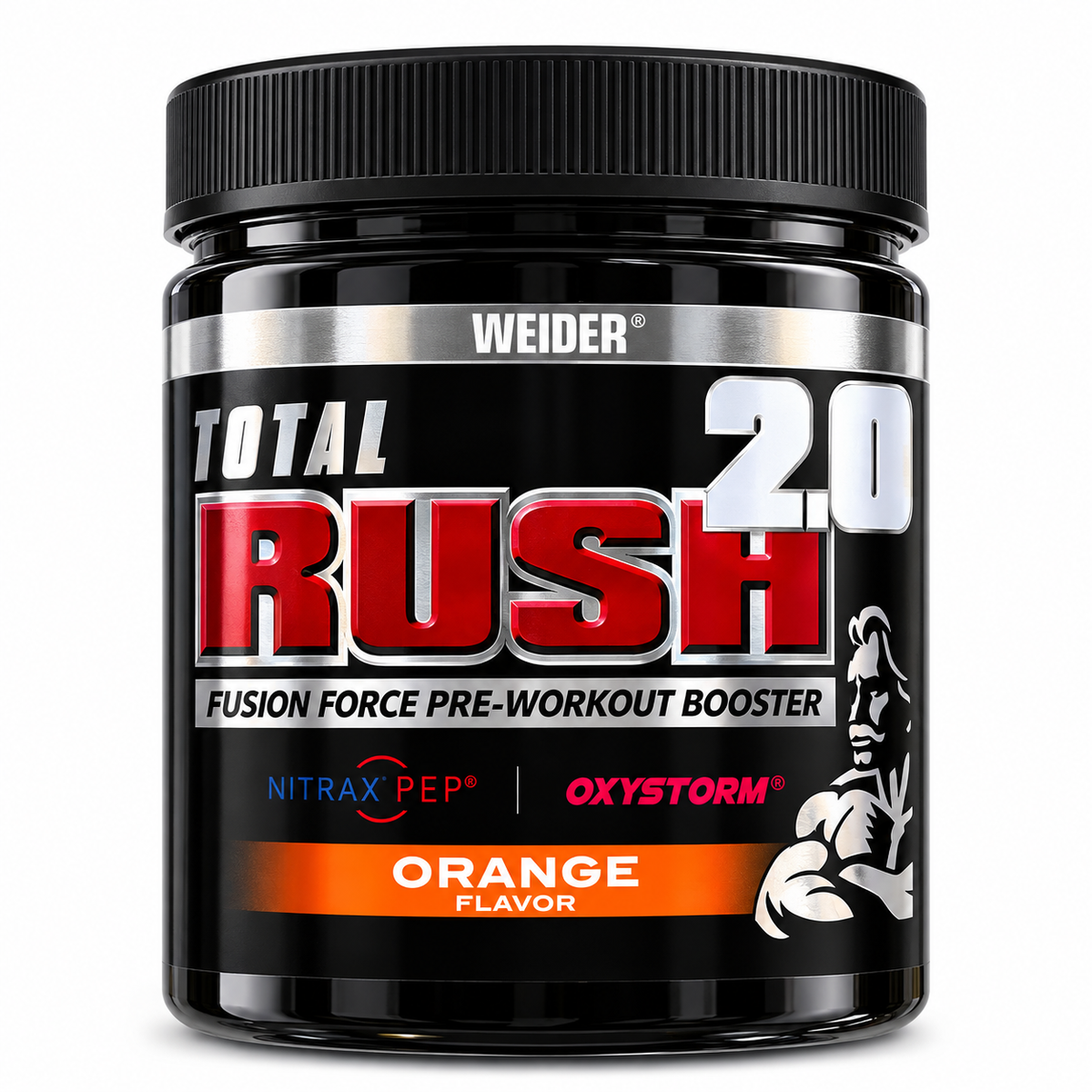 WEIDER TOTAL RUSH 2.0 – PRE-WORKOUT BOOSTER GUSTO ARANCIA