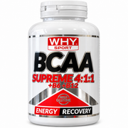 WHY SPORT BCAA SUPREME 4:1:1 + B6 + B12 – 200 COMPRESSE