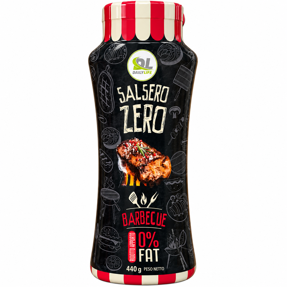 SALSERO ZERO BARBECUE 440 G DAILY LIFE