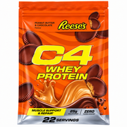C4 WHEY PROTEIN REESE’S PEANUT BUTTER & CHOCOLATE 814 G – 25 G DI PROTEINE