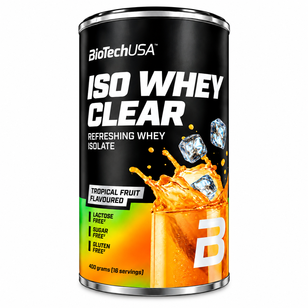 BIOTECHUSA ISO WHEY CLEAR – TROPICAL FRUIT – 400 G
