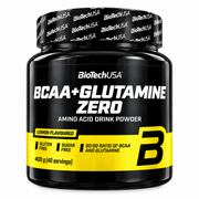 BIOTECHUSA BCAA + GLUTAMINE ZERO  400 G