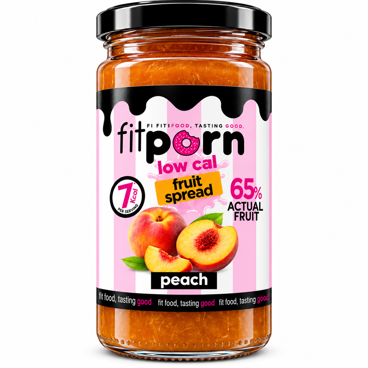 FITPORN – CONFETTURA DI FRUTTA CON EDULCORANTI GUSTO PESCA