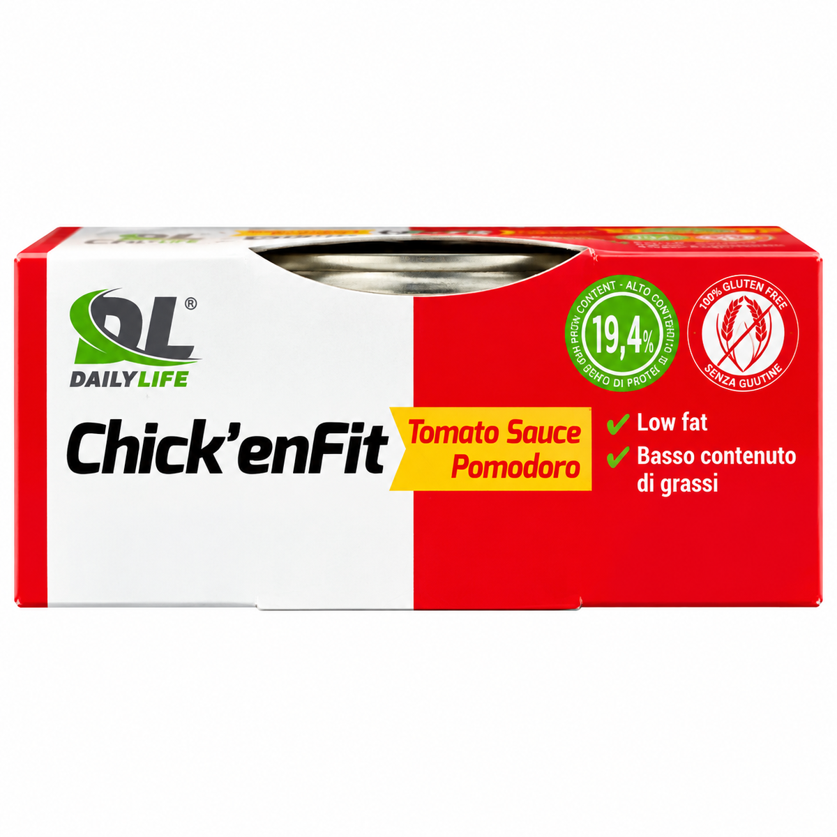 DAILY LIFE CHICK’ENFIT TOMATO SAUCE 155 G – PETTO DI POLLO IN SALSA DI POMODORO AD ALTO CONTENUTO PROTEICO