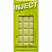 CIOCCOLATO BIANCO AL GUSTO DI PISTACCHIO SENZA ZUCCHERI AGGIUNTI – 90 G