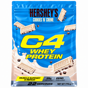 C4 WHEY PROTEIN HERSHEY’S COOKIES ’N’ CREME 770 G – 25 G DI PROTEINE