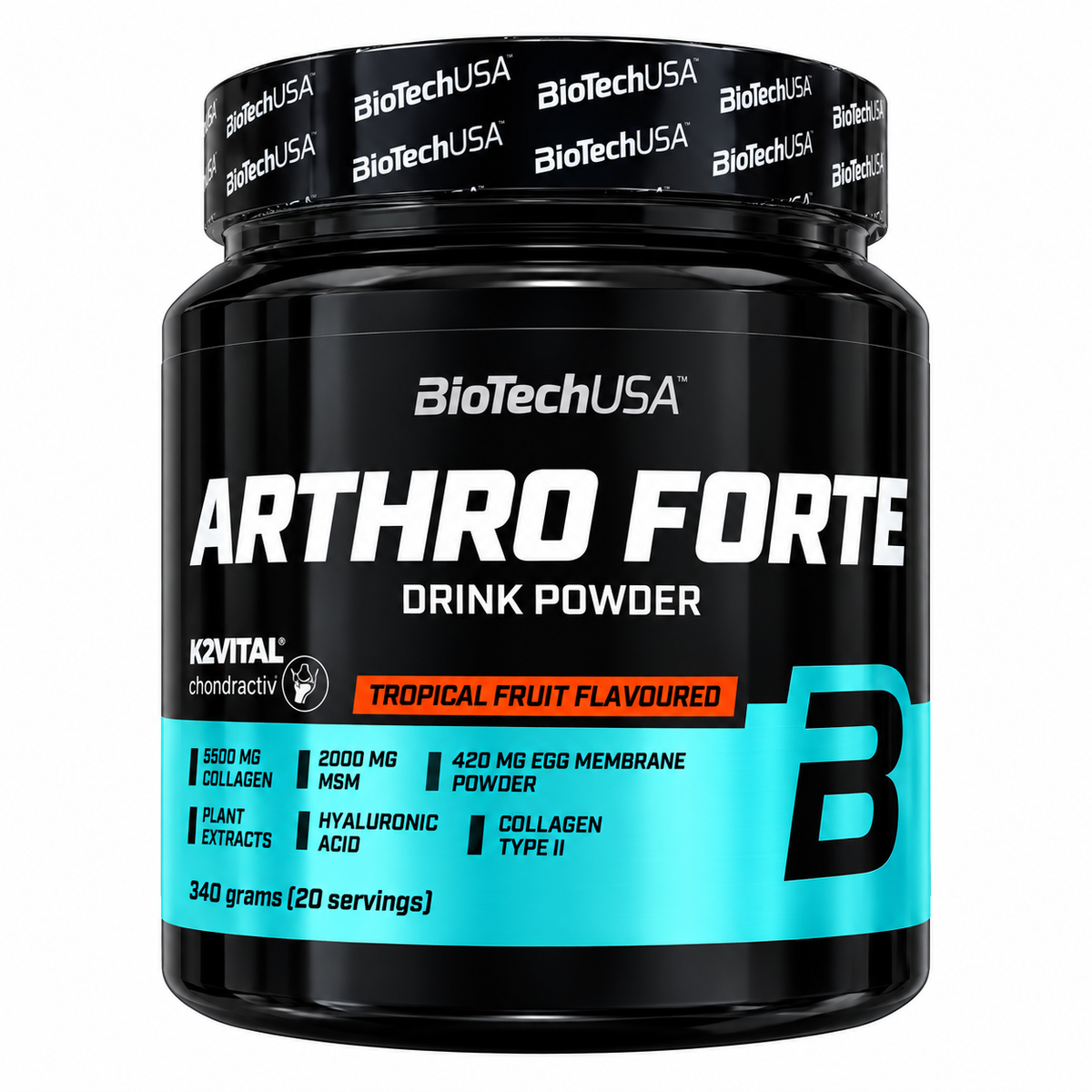 BIOTECHUSA ARTHRO FORTE – 340 G – TROPICAL FRUIT