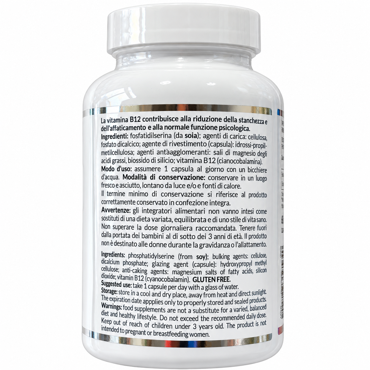 WHY SPORT PS200 FOSFATIDILSERINA + VITAMINA B12 – 60 CAPSULE