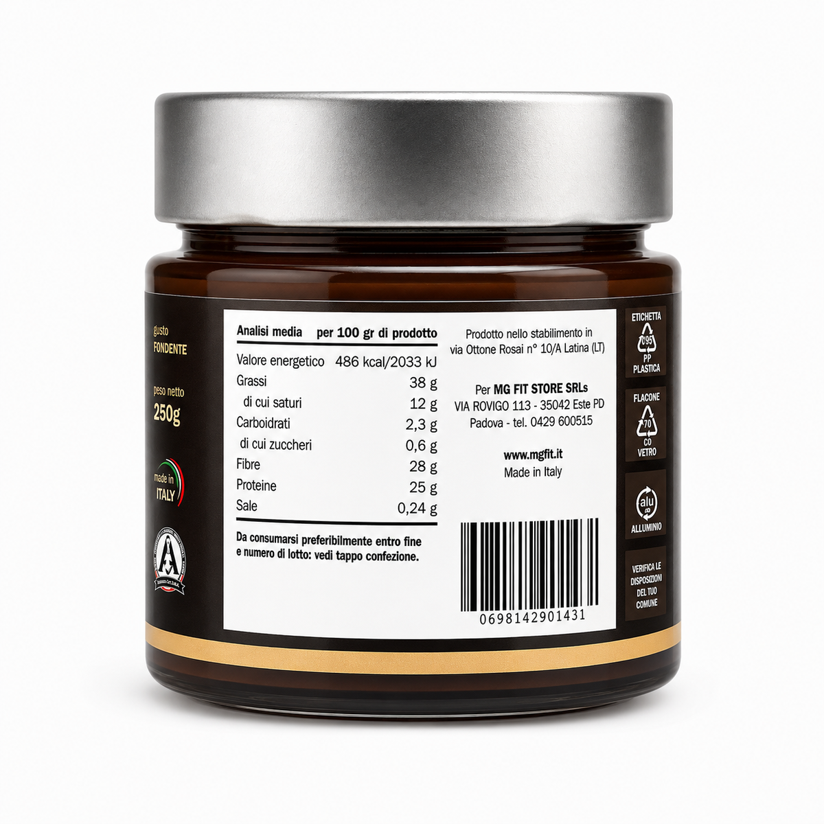 HYDRO CREAM KETO – CREMA PROTEICA FONDENTE