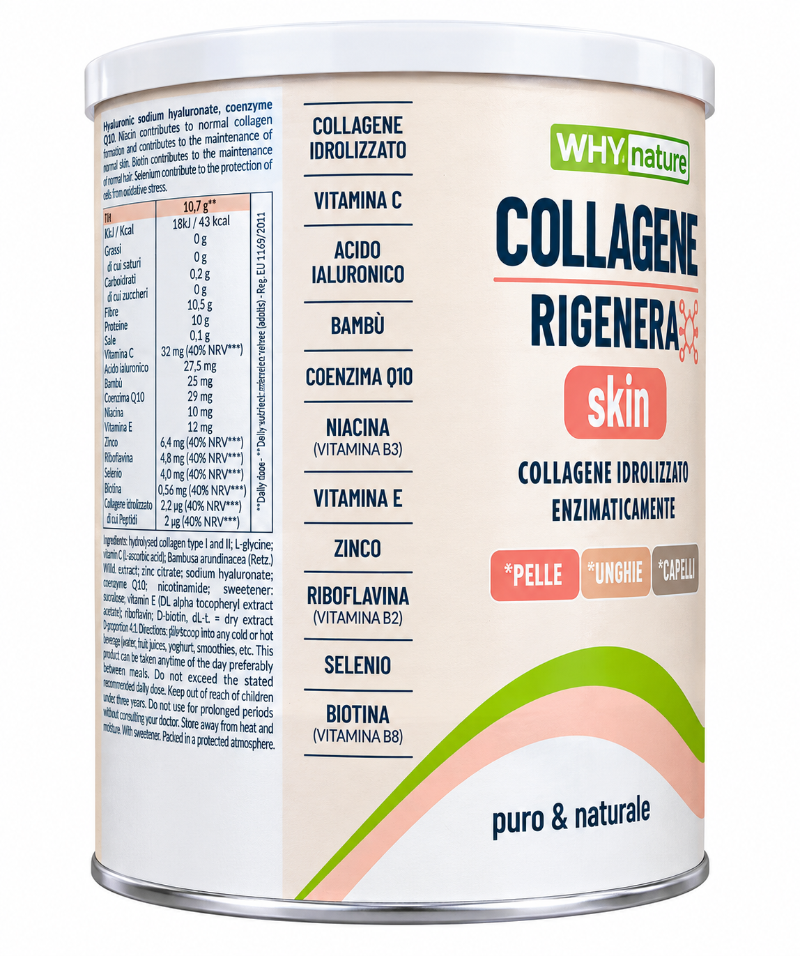 COLLAGENE RIGENERA SKIN FRUTTI DI BOSCO 321 g