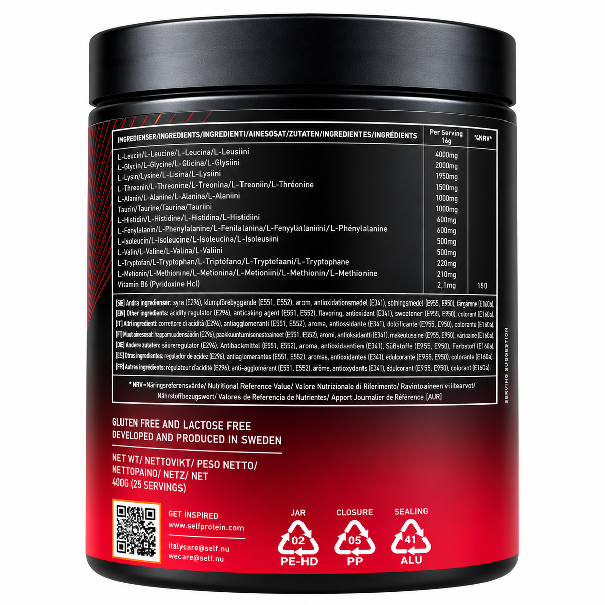 SELF OMNINUTRITION EAA PRO 400 G – AMINOACIDI ESSENZIALI