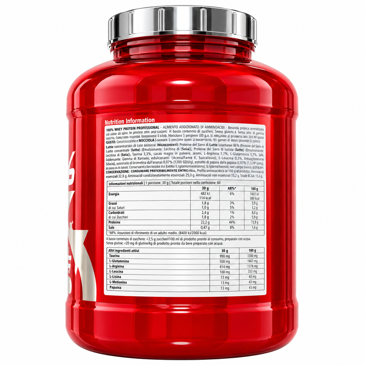 100% WHEY PROTEIN PROFESSIONAL 1816 G SCITEC NUTRITION