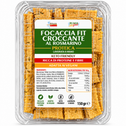 FOCACCIA FIT CROCCANTE PROTEICA ROSMARINO 150 G – RIMA BENESSERE