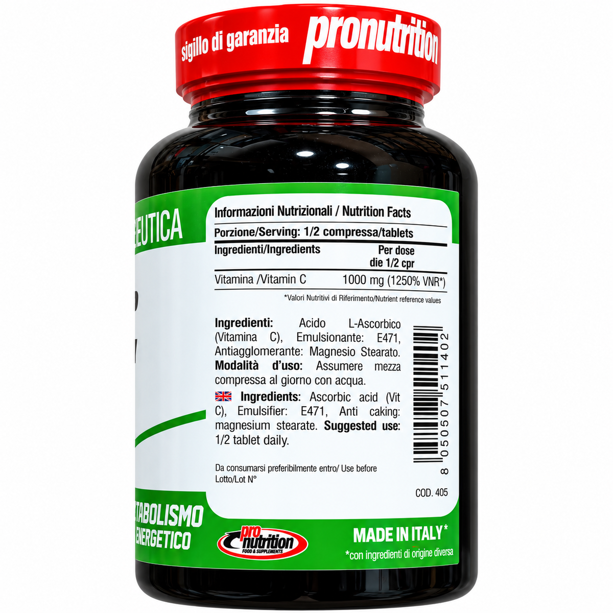 PRONUTRITION VITAMINA C 2000 – 90 COMPRESSE
