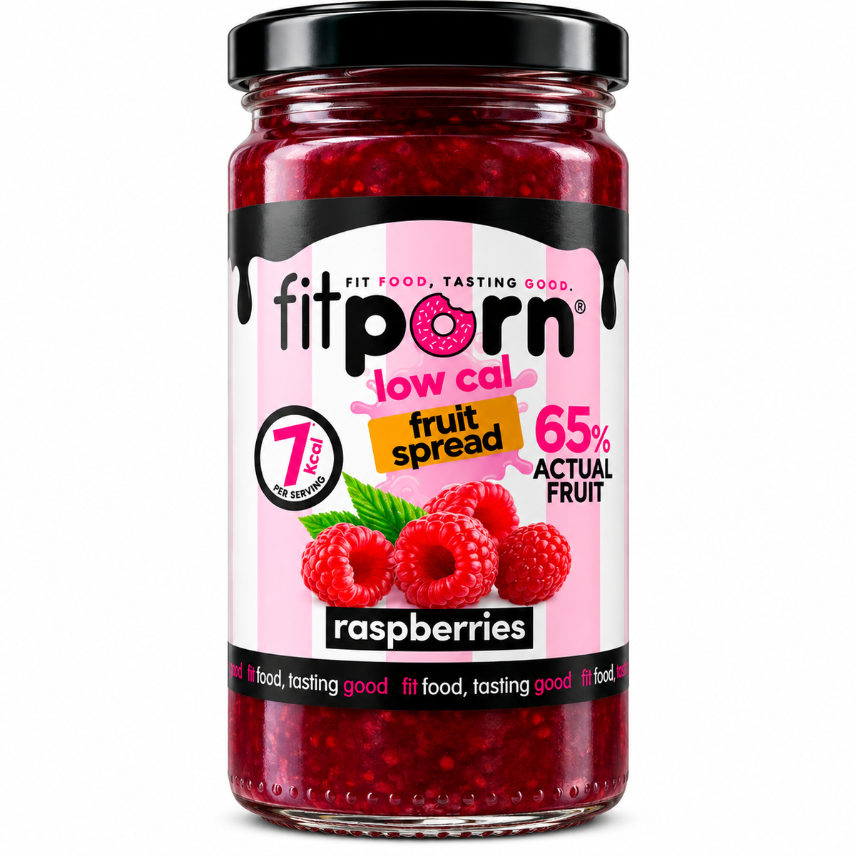 FITPORN – CONFETTURA DI FRUTTA CON EDULCORANTI GUSTO LAMPONE