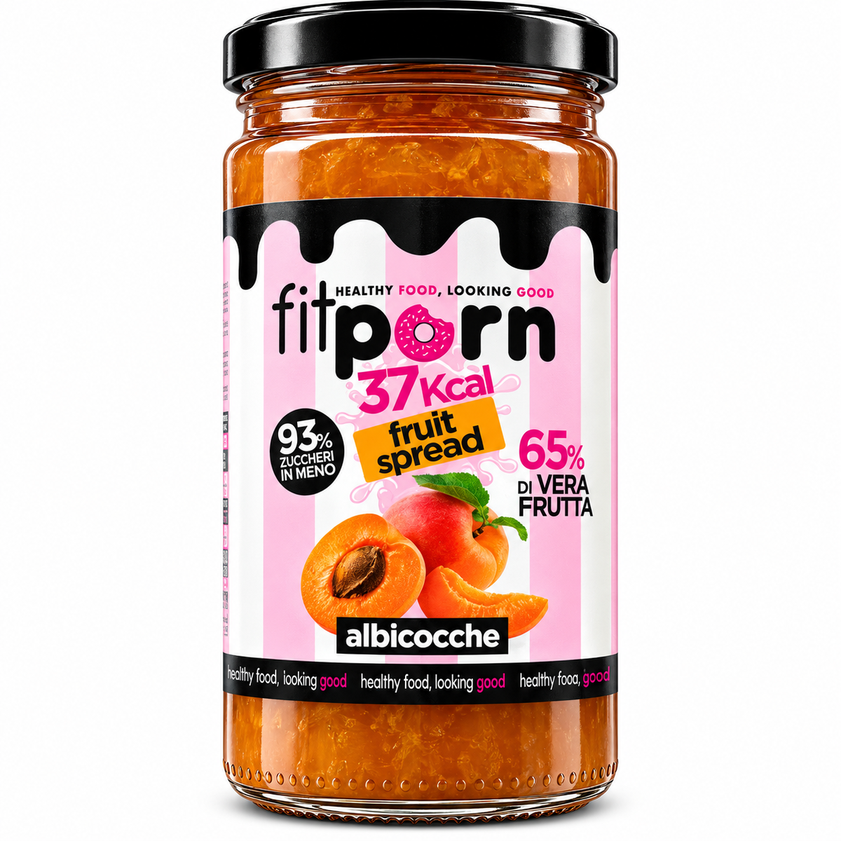 FITPORN – CONFETTURA DI FRUTTA CON EDULCORANTI GUSTO ALBICOCCA