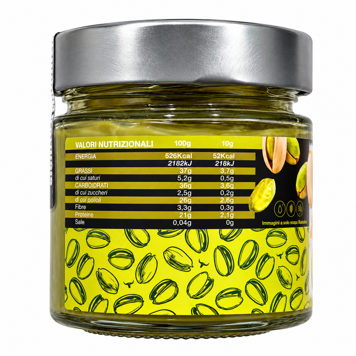 CREMA PROTEICA ZERO CROCK PISTACCHIO – 250 G INJECT NUTRITION