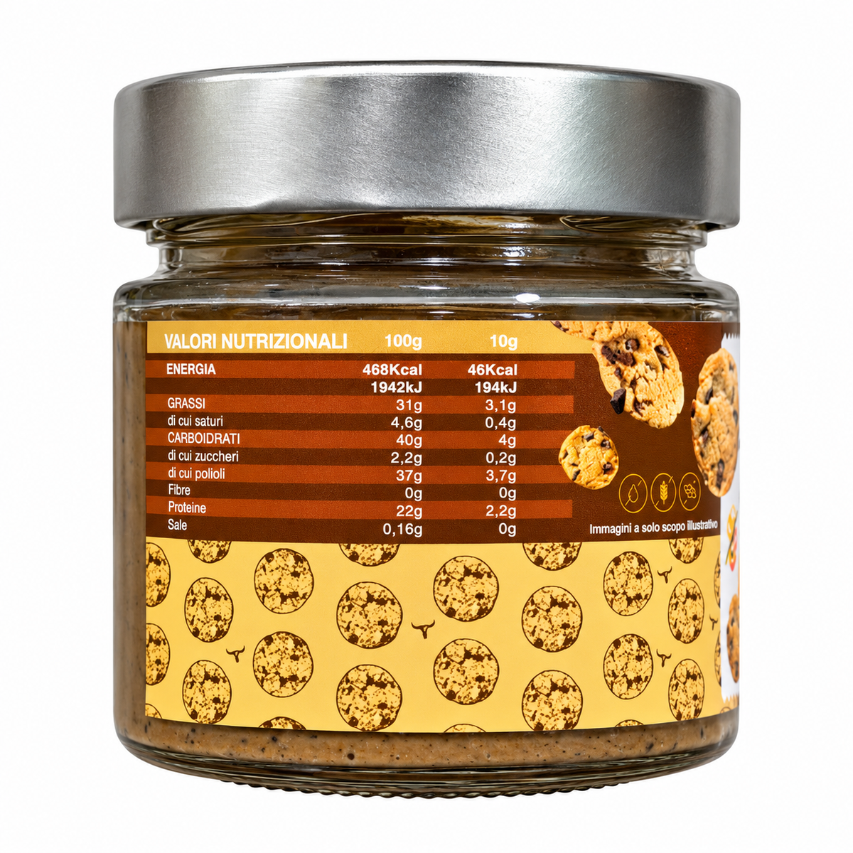 CREMA PROTEICA ZERO CREAM AL GUSTO BISCOTTONE – 250 G INJECT NUTRITION