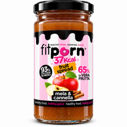 FITPORN – CONFETTURA DI FRUTTA CON EDULCORANTI GUSTO MELA E CANNELLA