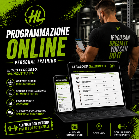 Programmazione on line Personal Trainer