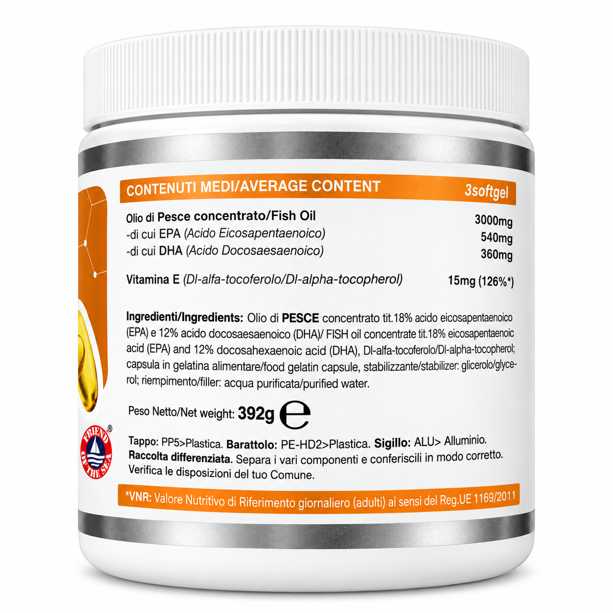 OMEGA 3 + VITA E EPA-DHA – INJECT NUTRITION 280 SOFTGEL