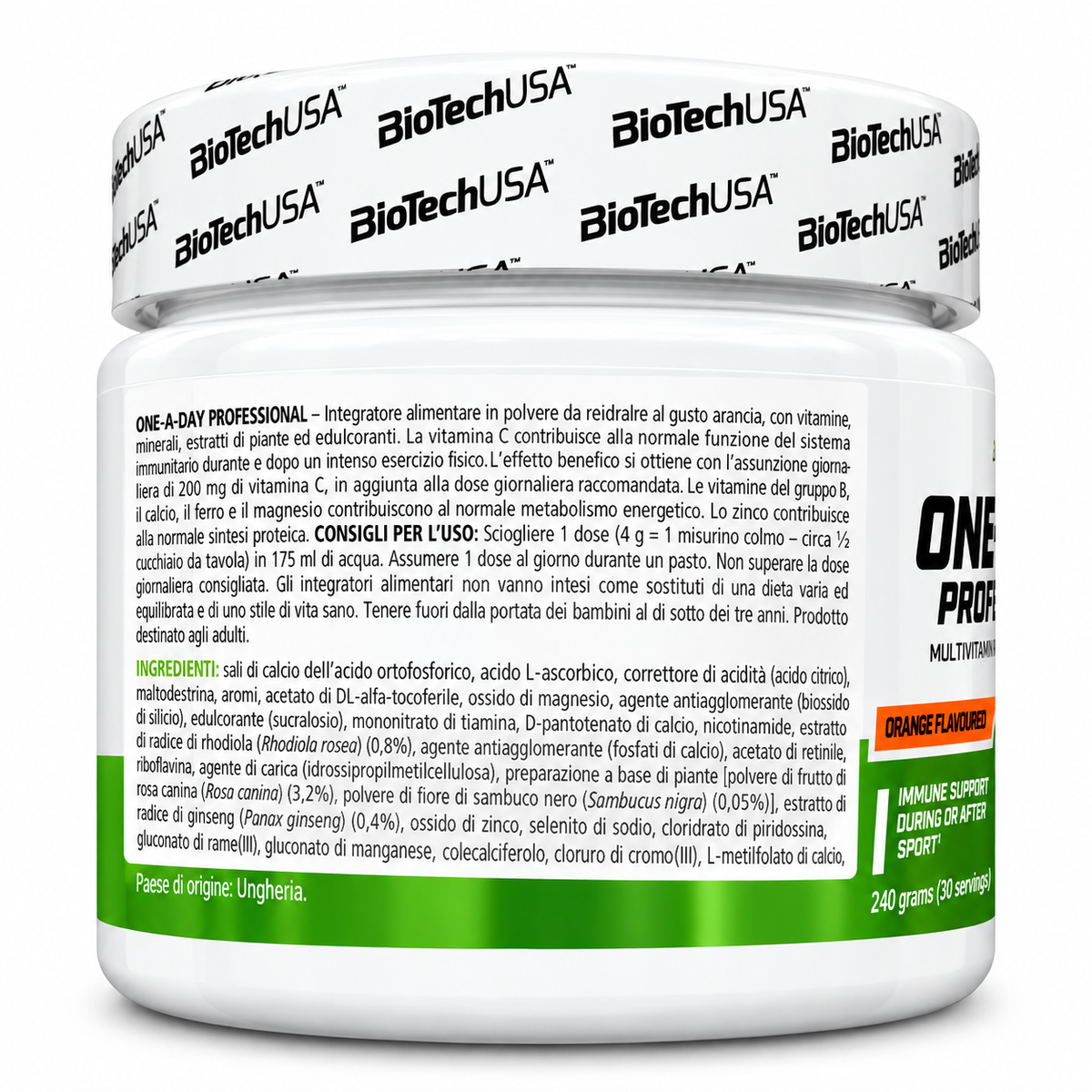 ONE-A-DAY PROFESSIONAL 240 G – MULTIVITAMINICO IN POLVERE BIOTECHUSA
