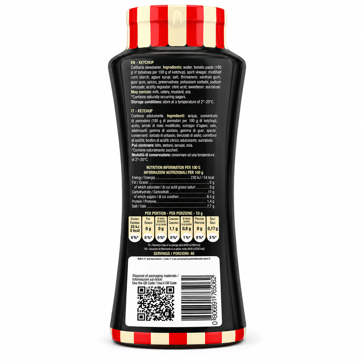 SALSERO ZERO KETCHUP 460 G DAILY LIFE