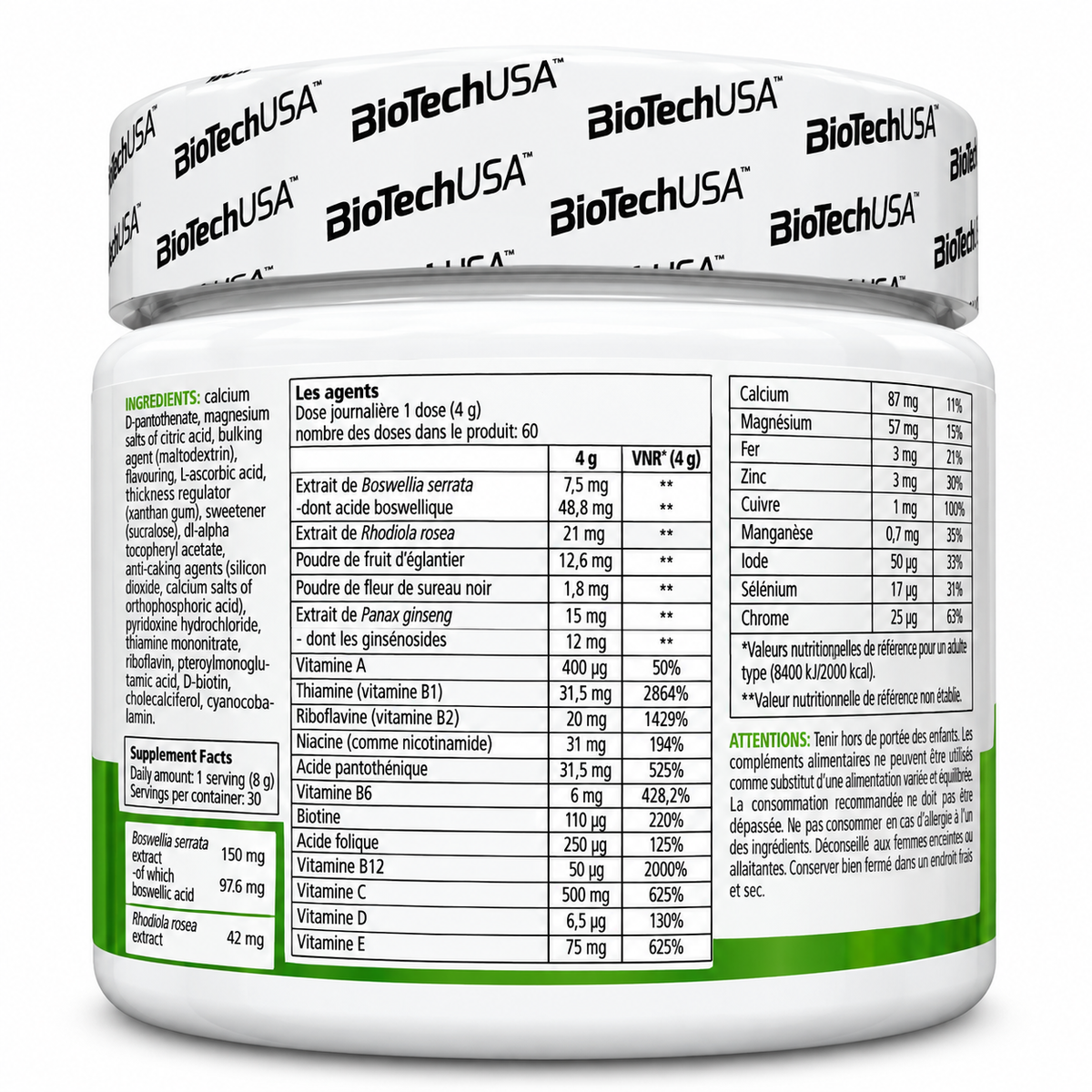 ONE-A-DAY PROFESSIONAL 240 G – MULTIVITAMINICO IN POLVERE BIOTECHUSA