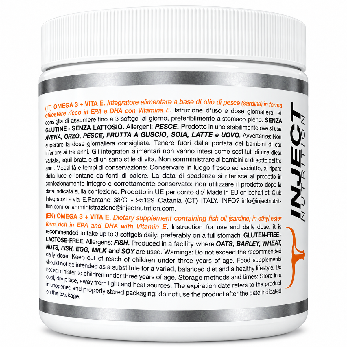 OMEGA 3 + VITA E EPA-DHA – INJECT NUTRITION 280 SOFTGEL