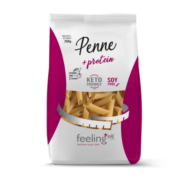 PENNE + PROTEIN 250 G FEELINGOK