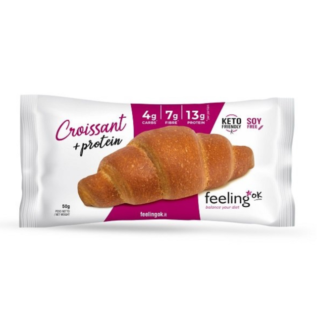 CROISSANT + PROTEIN 50 G  FEELINGOK