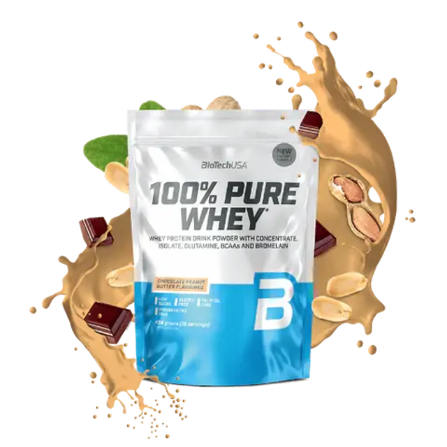 100% PURE WHEY 400 G BIOTECH USA