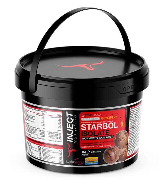 STARBOL WHEY ISOLATE 1 KG INJECT NUTRITION