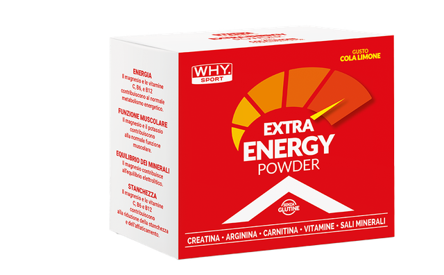 EXTRA ENERGY POWDER COLA-LIMONE 20 bustine