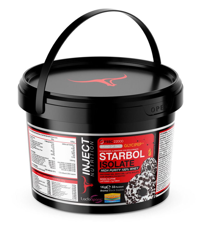 STARBOL WHEY ISOLATE 1 KG INJECT NUTRITION