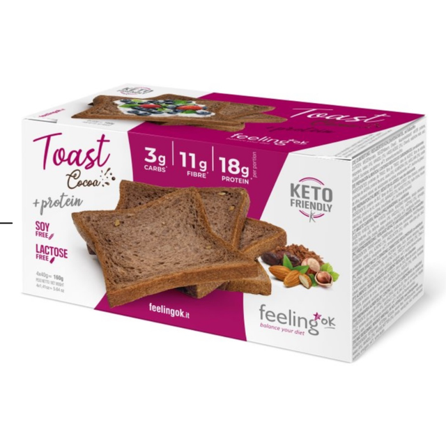 TOAST + PROTEIN COCOA FEELINGOK